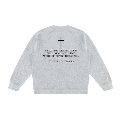 COLOR BLOCK CREWNECK SWEATSHIRT