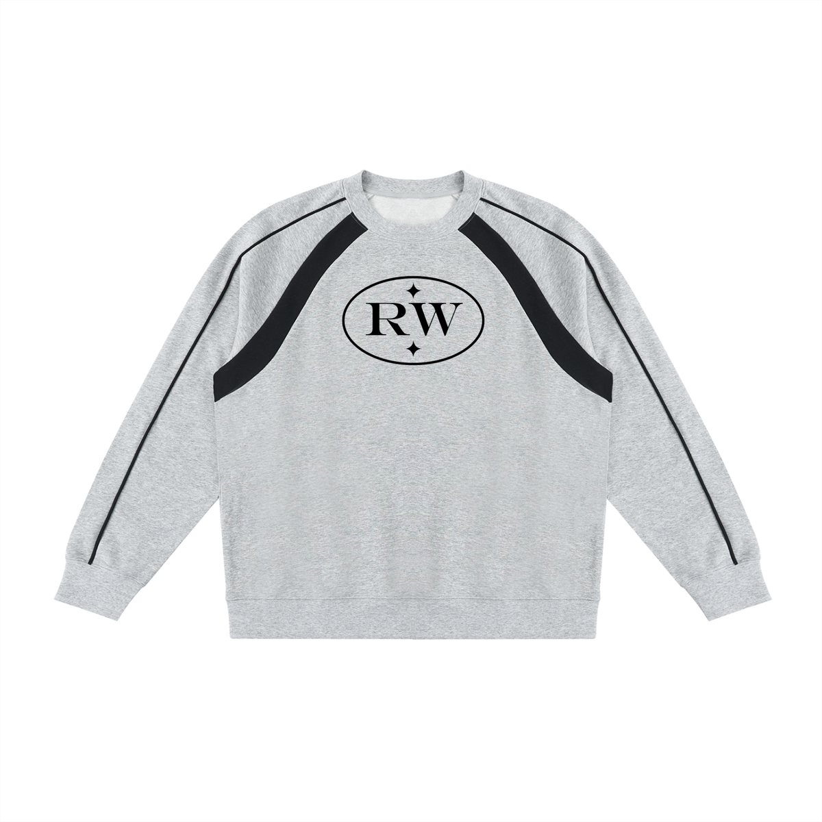 COLOR BLOCK CREWNECK SWEATSHIRT