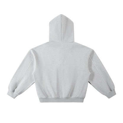 BOXY FLEECE HOODIE