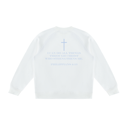 COLOR BLOCK CREWNECK SWEATSHIRT