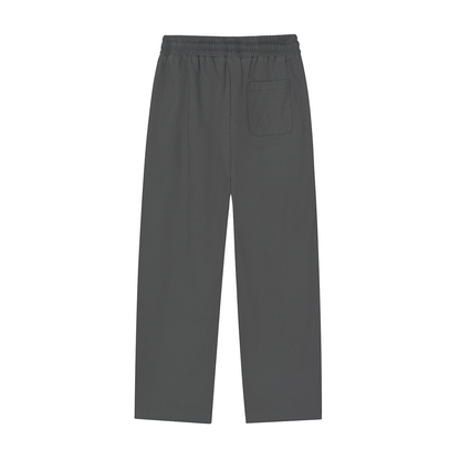 STRIPED STRAIGHT-LEG SWEATPANTS