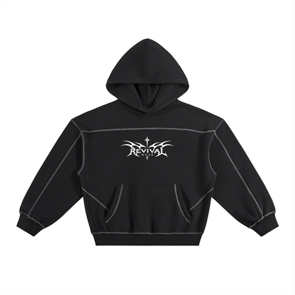 BOXY FLEECE HOODIE