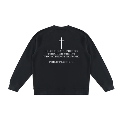 COLOR BLOCK CREWNECK SWEATSHIRT